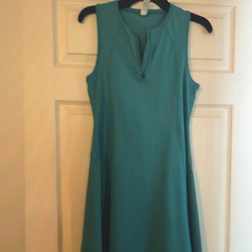 90 Degree By Reflex Teal Activewear Dress